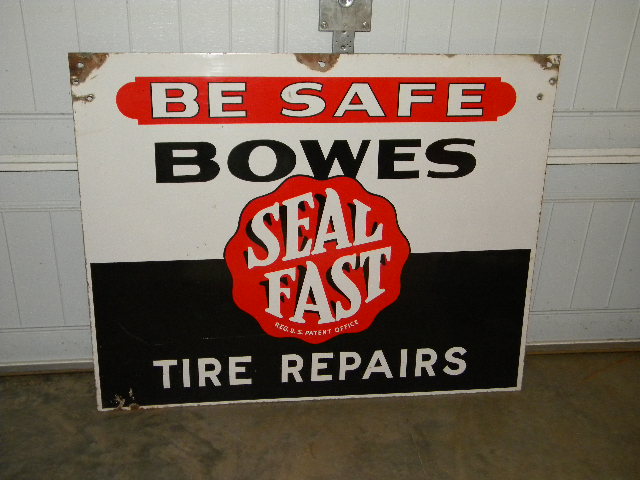 Joes Auto Repair >> Photo :: $OLD Bowes Seal Fast Tire Repair DBL Sided ... Joes Auto Repair >> Photo :: $OLD Bowes Seal Fast Tire Repair DBL Sided ...