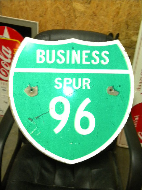 $OLD Business Spur 96 Interstate Sign