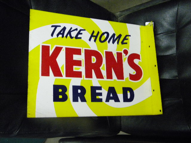 $OLD Kern's Bread Flange Sign