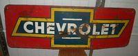 $old Chevrolet Tin Sign