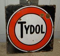 $OLD Tydol Porcelain Pump Sign