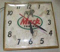 $OLD Mack Trucks Clock Original
