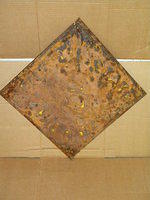 $OLD Oklahoma State Highway #8 Fully Embossed Road Sign