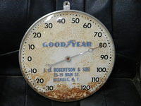 $OLD Good Year Tires Pam Thermometer