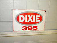 $OLD Dixie 395 PPP Pump Plate Sign