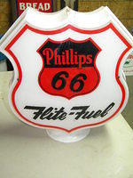$OLD Phillips 66 Flite Fule Gas Pump Globe