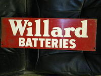 $OLD Willard SST Rack Topper Sign
