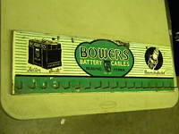 $OLD Bowers Battery Rack Sign