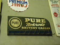 $OLD Pure Oil Company Rack Sign