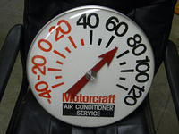 $OLD Motorcraft Jumbo Thermometer