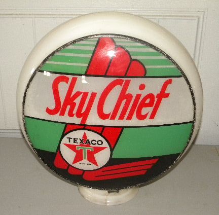 $OLD Texaco Sky Chief Globe on Gill