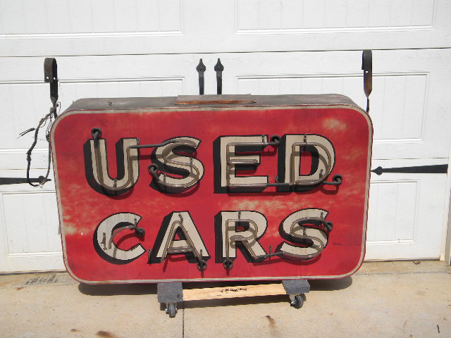 $OLD Dodge Used Cars DST Neon Sign