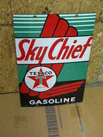 $OLD Texaco Sky Chief Pump Sign