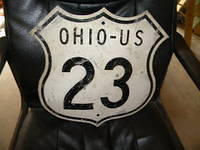 $OLD Ohio US 23 Aluminum Highway Route Shield Sign