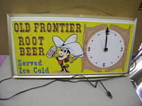 $OLD Frontier Rootbeer Clock