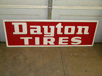 $OLD Dayton Tires Sign